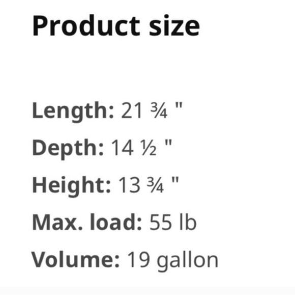 IKEA Blue Tote Bag Set Of 2 New 19 Gallon Reusable - Picture 2 of 6